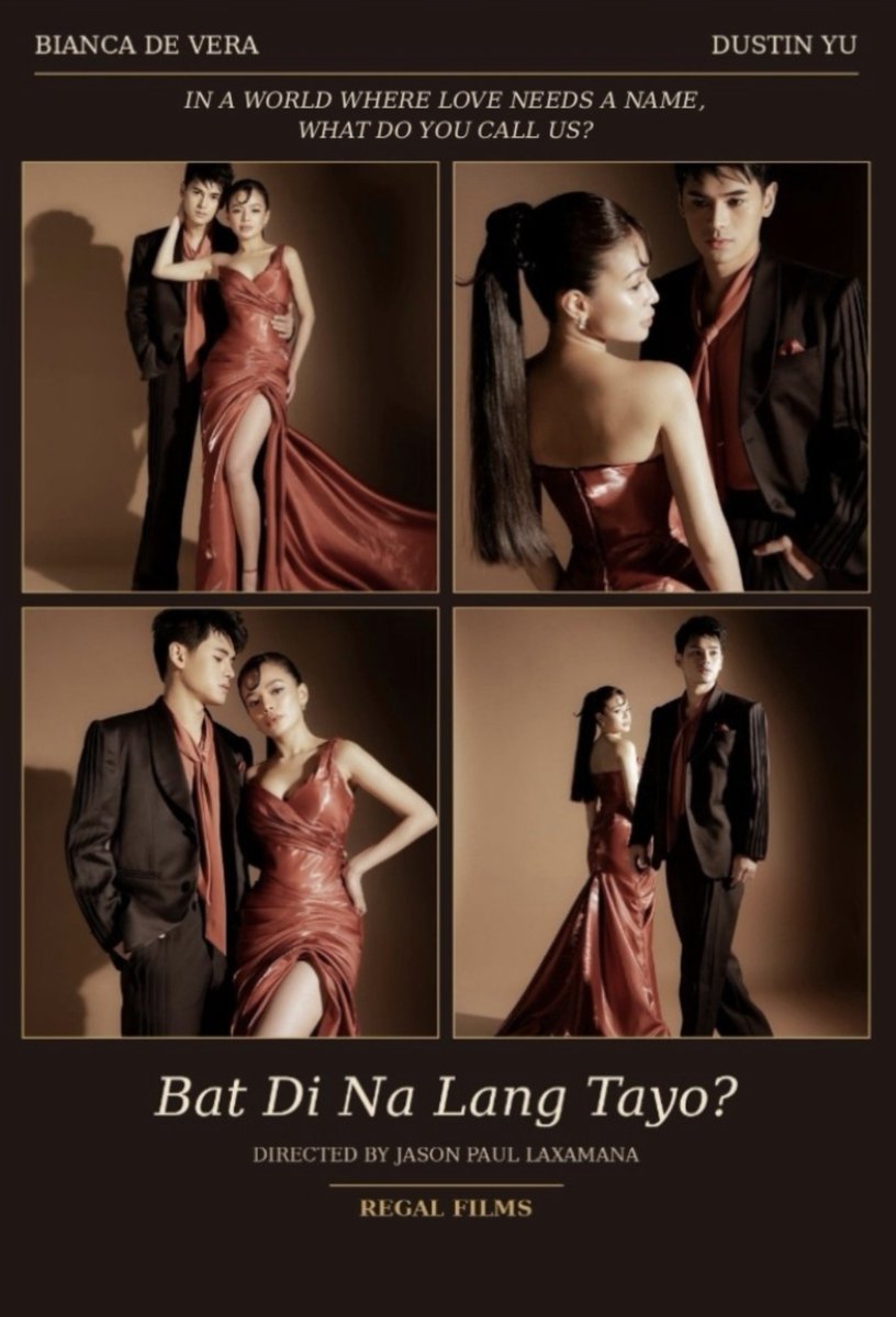 littleoldme08's tweet photo. Thank God I won’t have to travel far anymore just to watch BAT DI NA LANG TAYO!!!!

More than anything, I hope this movie becomes a beautiful milestone for DustBia and the beginning of even bigger dreams. May their story touch hearts, win over people beyond our fandom, and let everyone experience the magic we’ve always seen in them...

I can already imagine them saying...

"BAT DI NA LANG TAYO? NOW SHOWING IN CINEMAS NATIONWIDE!"

can't wait!!!!

#DUSTINYU
#BIANCADEVERA
#DUSTBIA