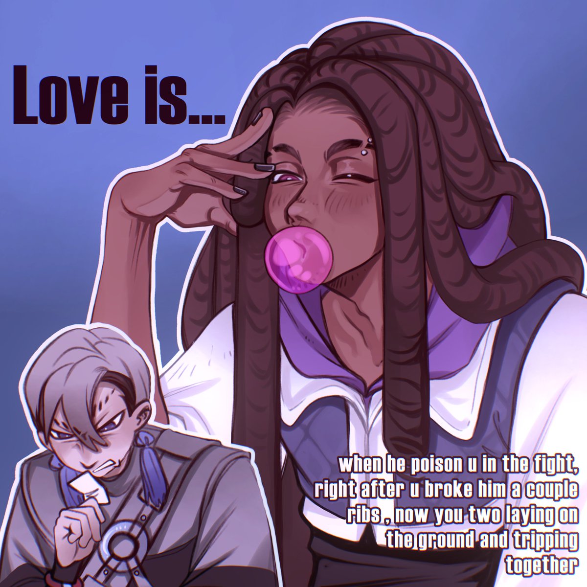 nomotaki_toga's tweet photo. Jankatober Day12: Act of love 
#jankatober https://t.co/mdQya1Snjv