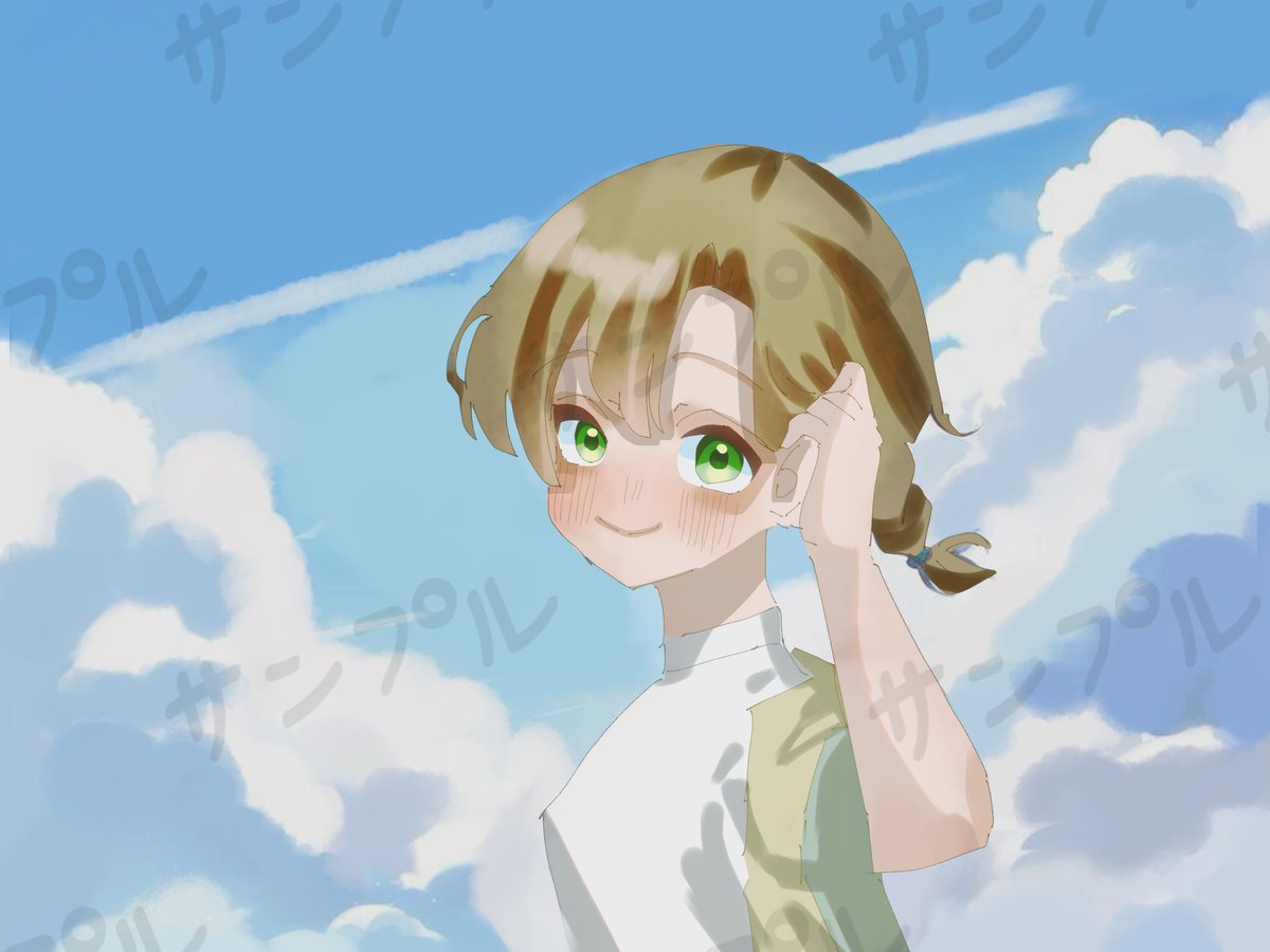 _KKunknown_'s tweet photo. 【宣伝】
つなぐにて、トコトコさまにFAをご依頼させていただきました！
素敵な背景と雰囲気に惹かれご依頼させていただいたのですが、青空が似合う…！お姉さん感が最高です…！
ありがとうございました！

トコトコさまのつなぐ【https://t.co/ufSI7fmSUW】

#PR #卵商品 #つなぐ https://t.co/K3yTvKsZhT