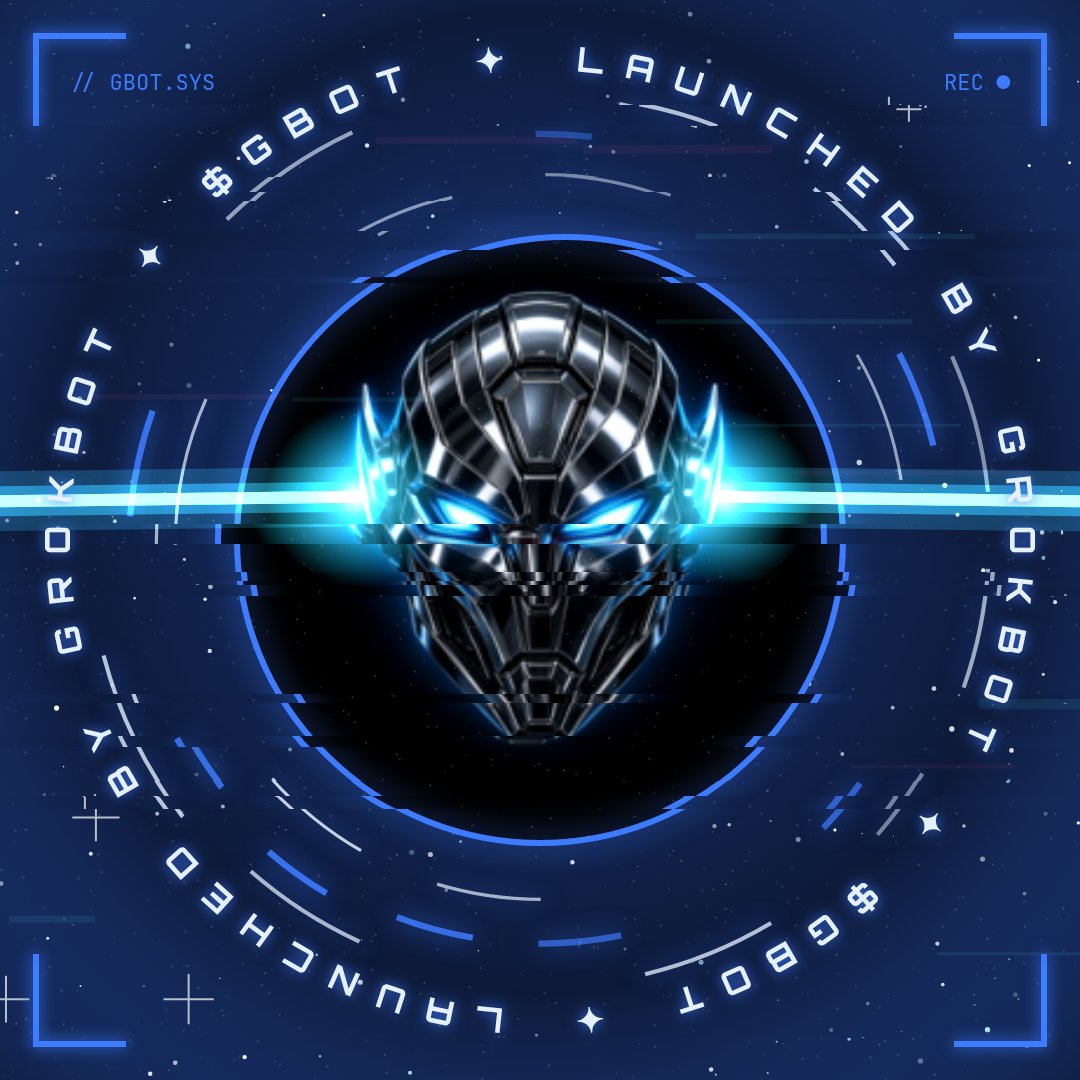 Grokbotsolana's tweet photo. New on the GrokBot site: the $GBOT PFP generator 🤖✨
Cosmic glitch style: starfield, glitch halo, laser eyes, visor.
Use the GrokBot logo or your own photo. It never leaves your browser.
A holder in our Telegram asked for it, so I built it.
https://t.co/o7A4THI3qP https://t.co/DwAQ2Kf9We