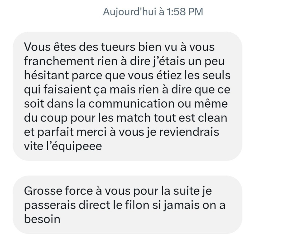 FutChampBoost_'s tweet photo. Retour client 🫡✅️ https://t.co/KKsB5T7iwb