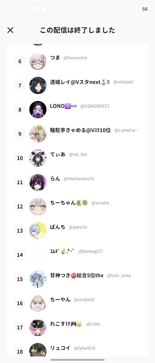 8wxbs's tweet photo. 50人耐久配信ありがとうございました！
本当に来ていただいた、
皆さんありがとうございました！

9時間35分で50人目達成しました！

本当にありがとうございました！！！ https://t.co/EMHH3nNt6j