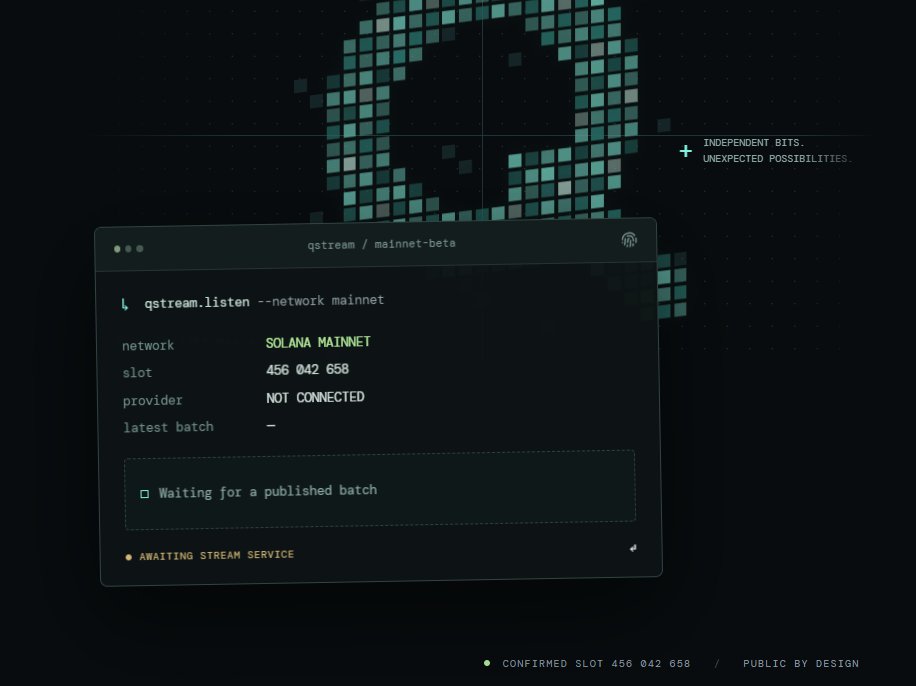 quantummngfun's tweet photo. Launch a coin.
Give it randomness

A stream of possibility for every coin.
Let the bits power mutations, rare events,
and your community’s next chapter. https://t.co/0YaFUzzx4J