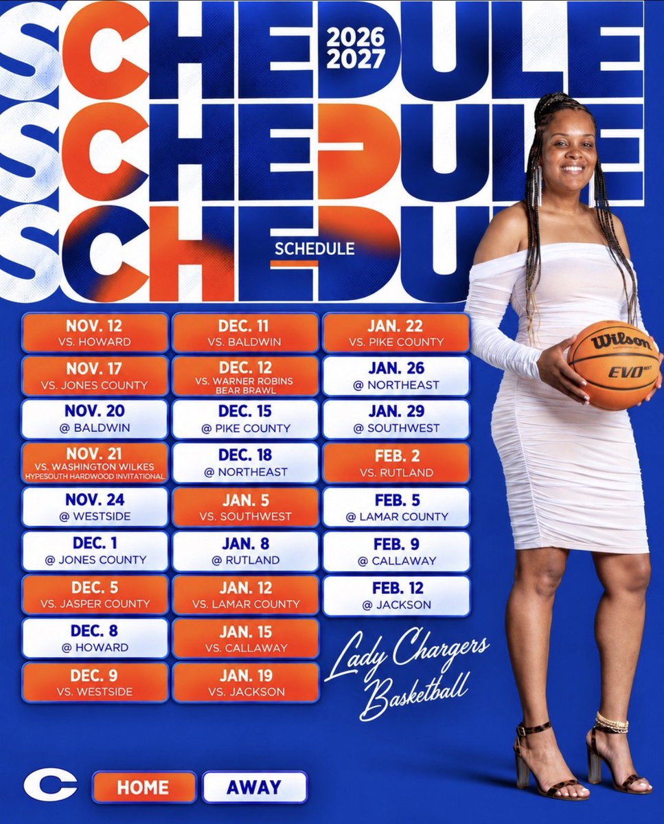 CHSMaconATH's tweet photo. @LadyChargersWBB Schedule ‡οΈ
2026-27 | #WeLead https://t.co/cqZWVpqXs5