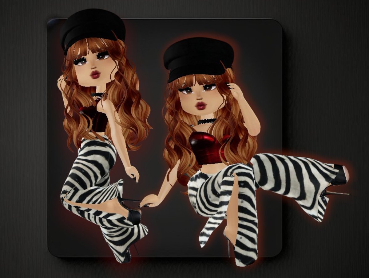blesscrys's tweet photo. Messy Curly Pop Star Caramel Hair W Bangs 
Couture UGC @teressawestood 
Red Satin Gothic Buckle Corset Bustier 
TOMMY! UGC @BabyDecayRBX 
y2k Slit Flare Pants Faux Zebra Fur 
KIDS ON PLUTO @KidsOnPluto 
High Chic Black Platform Sandal 
GMARI @gmariverse 
cac code EC69FA https://t.co/e8qD1DmlSl