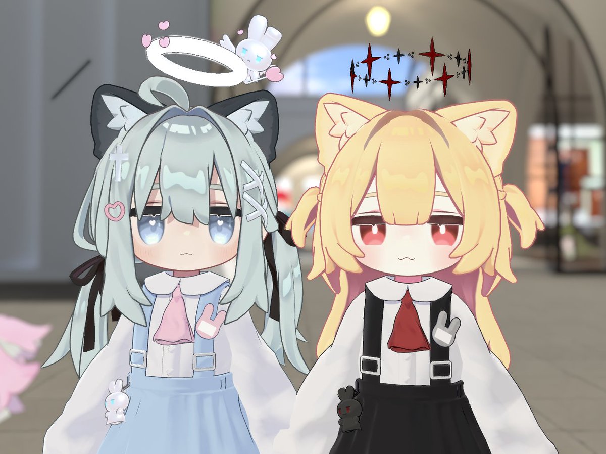 nyanpasu_tokumo's tweet photo. 👼天使と悪魔👿 https://t.co/5j76HSy9MD