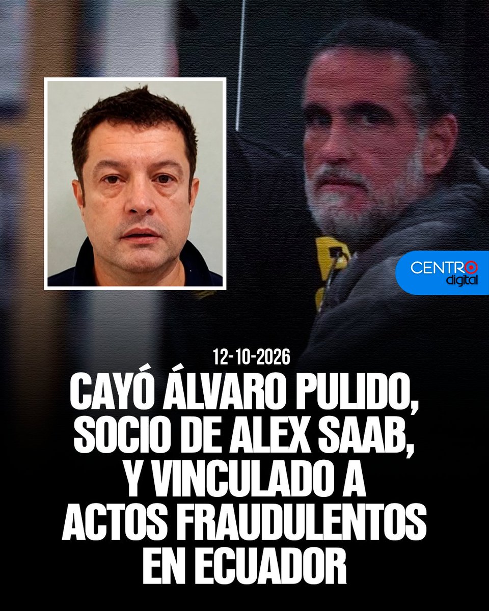 radiocentroec's tweet photo. El empresario, socio de Álex Saab, está vinculado a un esquema de importaciones fraudulentas que operó en Ecuador mediante el sistema de compensación SUCRE y la empresa Fondo Global de Construcciones (Foglocons).

Los detalles➡️ https://t.co/pO7MSQizud https://t.co/klySm08h3r