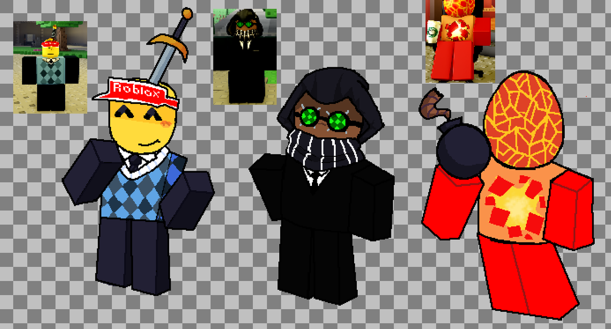 Flamperert's tweet photo. So 4 months ago I drew the first batch of drawing people avatars on CI, and then now this is the most resent batch. #combatinitiation #CI #art https://t.co/VcLNVQshzR