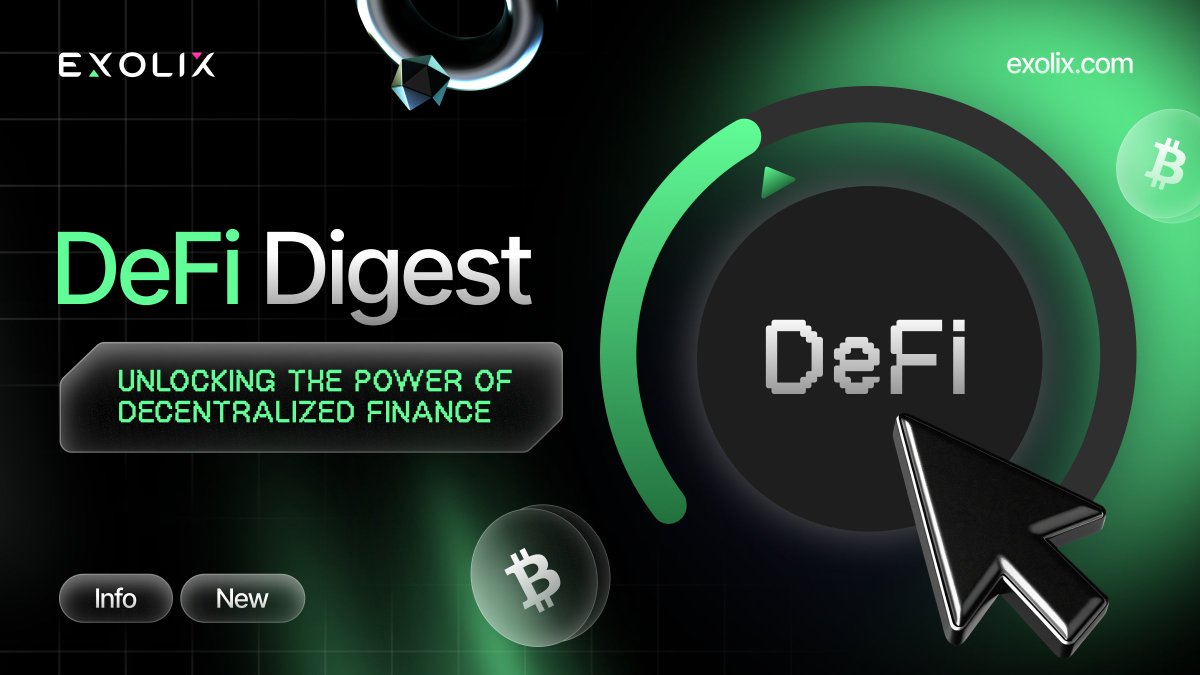 exolix_com's tweet photo. This week in DeFi (Oct 5–11): sentiment cooled, while Ethereum upgrades and institutional infrastructure continued to shape the market.

Here’s a quick breakdown ↓ https://t.co/lr5RM68pzZ