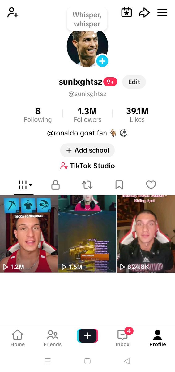 Moneyminded057's tweet photo. @Realest4Lyf_x Hello guys monetized TikTok account available for sale https://t.co/5XNm5V1wK2