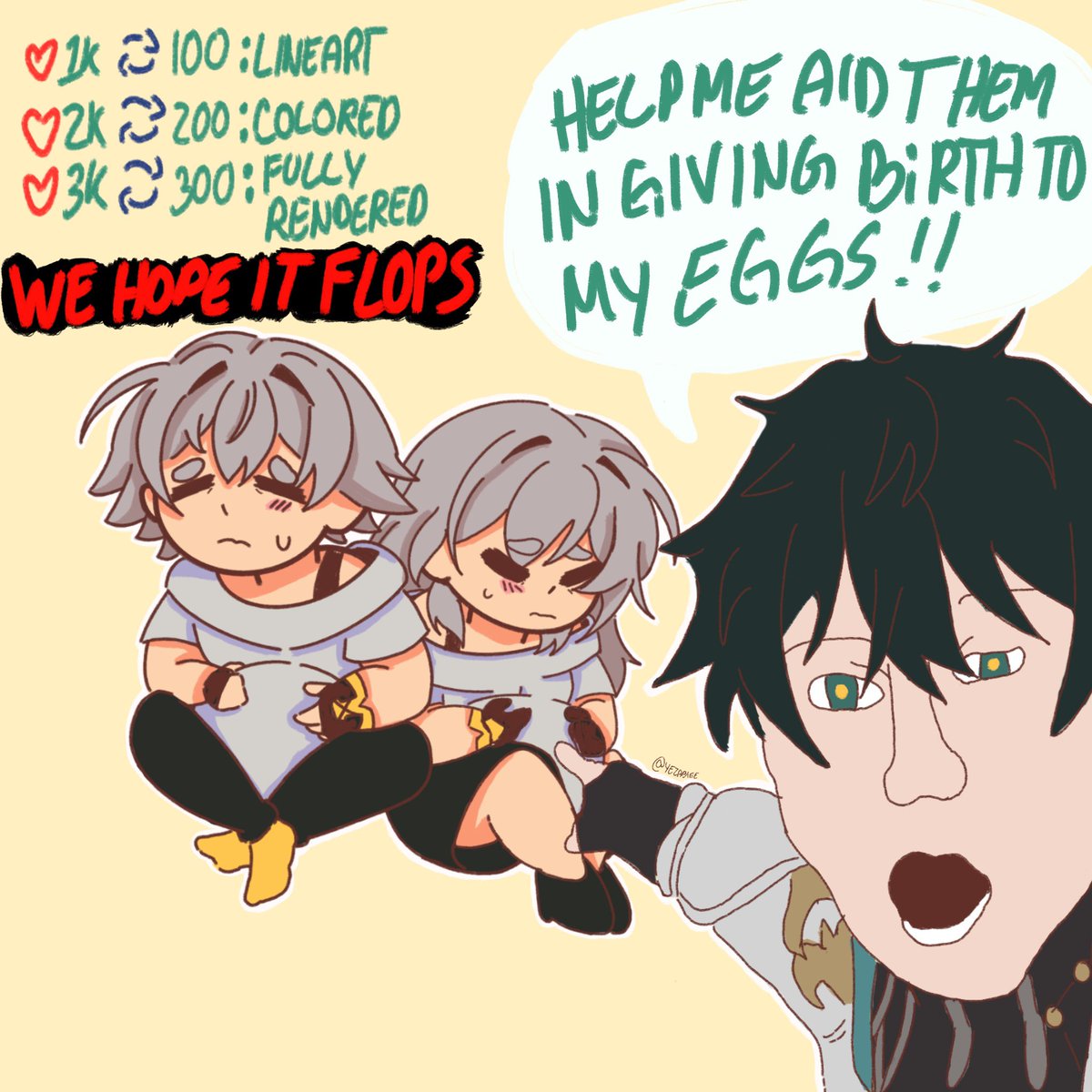 dnblzrdoodles_'s tweet photo. WHO WANTS A FULLY RENDERED GRAPHIC ILLUSTRATION OF BOTH TRAILBLAZERS GIVING BIRTH TO TEN OF DAN HENG’S EGGS ???? BROUGHT TO YOU BY BOTH OF YOURS TRULY!!!

#dancae #丹穹 #danstelle #丹星  #danblazer 
🍀 is questioning what the fuck are we doing https://t.co/44XVYNWr6A