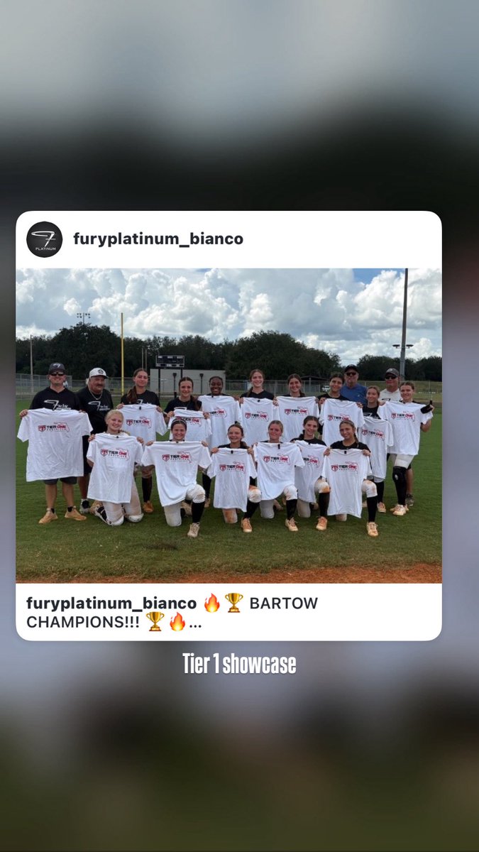 cyairahansen's tweet photo. Always thankful for every showcase experience. Huge thank you to the many college coaches that took the time to coach us, talk to us and give us high fives when we were so close to getting one out fence!!  Another tournament showcase equals 1% better. A little late posting this, such a crazy busy week. We went to a Tier 1 showcase tourney last weekend our team showed out and came in 1st place. The best part of this showcase was the college coaches on rotation coaching our games. Instead of them watching they were 💯 involved, calling plays and working with us on the field, each few innings supplied new coaches. This type of showcase was the first for me and I truly enjoyed it. It was so fun! I was a true utility this past weekend, (Catcher, 3rd, 1st, and OF) made some great plays and almost caught 2 stealing, controversial calls so close and hit all day. One hit the fence 🙌🏻 & many bombs caught out unfortunately, but that’s the game. 
On to the next 💪🏻

Thank you to these coaches & schools;
@NewCollegeofFL 
@sfsaintssb 
@fnuwbb 
@MAU_Softball 
@Keiser_Softball 
@SeminoleStateSB 
@Webber_softball 
@SavStateSB 
@PolkSoftball 
@BPCCCavs 
@TrollsSoftball 
@DBChristianU 

@Directrecruits
@LineDsoftball
@TopPreps
@softballhome
@IHartFastpitch
@SoftballAmerica
@ExtraInningsSBC
@THEWOWSB
@DiamondAddicts
@Prepsoftball
@Nextpitch_sb
@SBRRetweets
@Softballdown
@60formeLYJ
@melhighsoftball
@ubrzati
@theballplex
@tristencarranza
@FuryBianco_FL
@FuryPlatinum