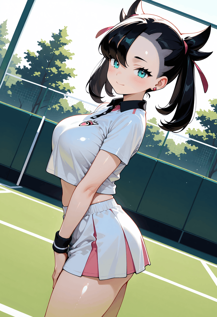 SpectrumP1's tweet photo. #AIart #ポケモン #pokemonㅤ     #marnie https://t.co/oyfdVNMUed