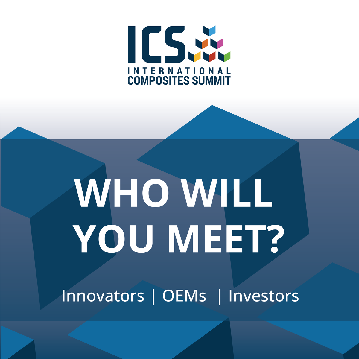 Int_Comp_Summit's tweet photo. OEMs. Investors. Innovators.

Meet senior decision-makers and industry leaders from across the composites and advanced materials supply chain at ICS 2026.

One room. The people shaping what comes next.

Secure your place: https://t.co/bCIMS3dw07

#ICS2026 #Composites https://t.co/n9rqkc6EBL