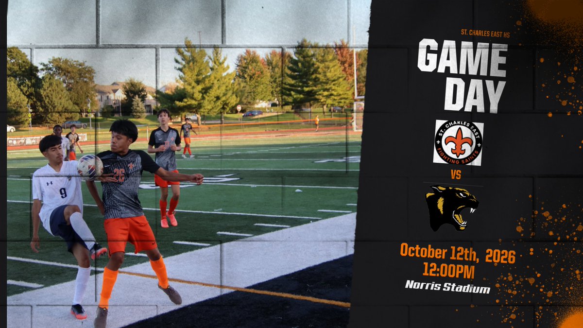 STCESoccer's tweet photo. JV1 ⚜️Saints take on Glenbard North today @ 12PM with place in the DuKane Tournament Final on the line! Lets Go Saints! https://t.co/CVTTlpnBIg