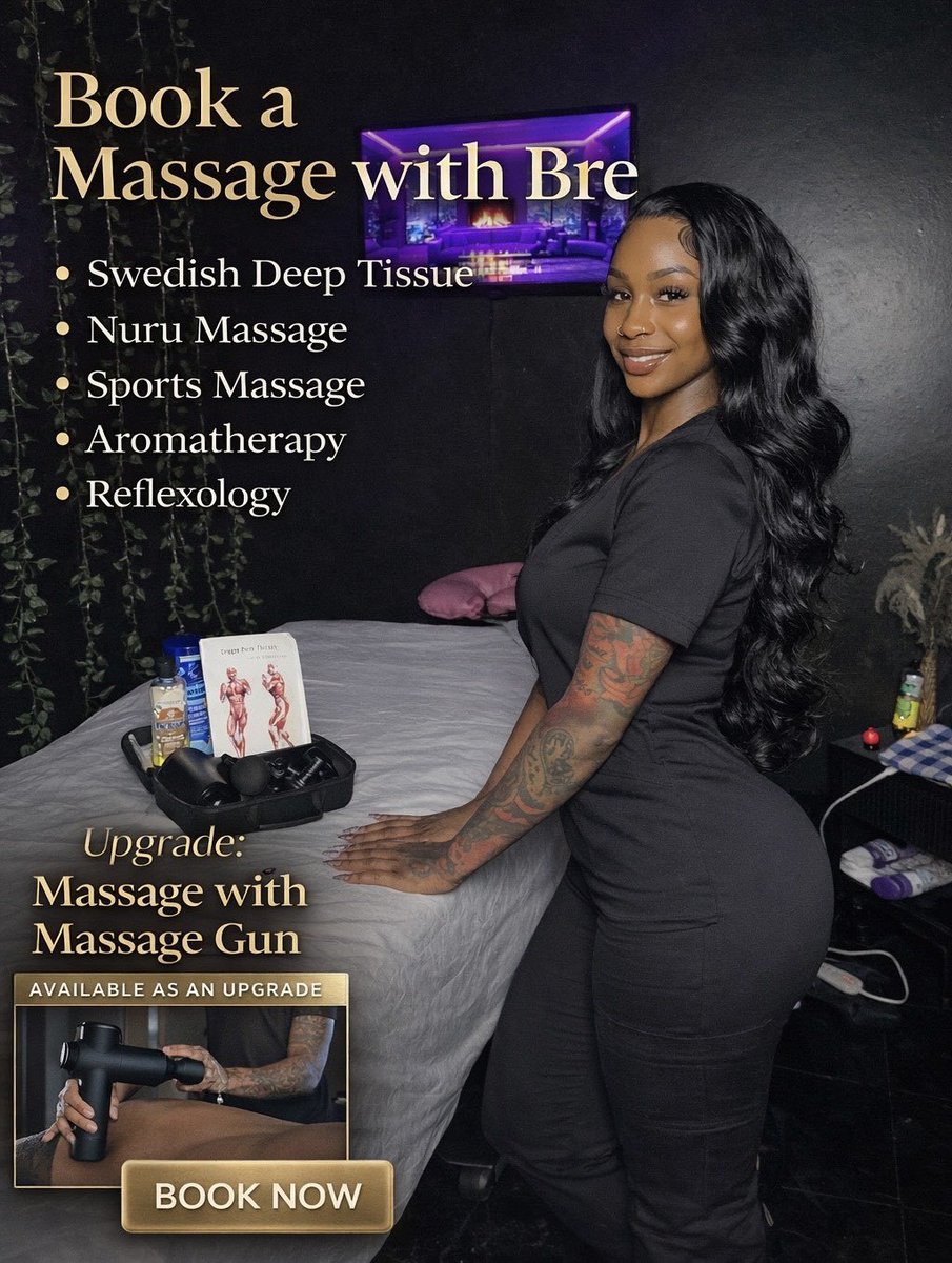 Bhriofreign's tweet photo. Book A Massage With The Best Therapist In Atlanta 🌹💆🏾‍♂️

I provide
Swedish Deep Tissue 🪔
Nuru Massages 💧
Sports Massages 🥋
Aromatherapy 🍃🍂🌹
And Reflexology 👣 https://t.co/DdHUDbAhM3