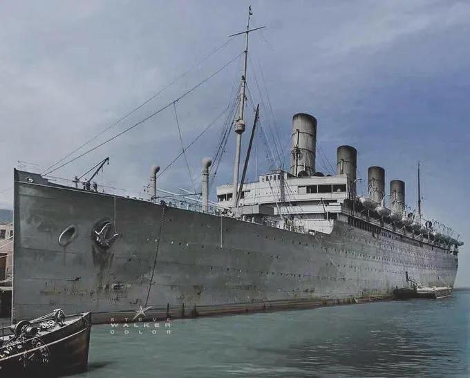 Image from Oceanliner Legends (@OceanlinerLedge)