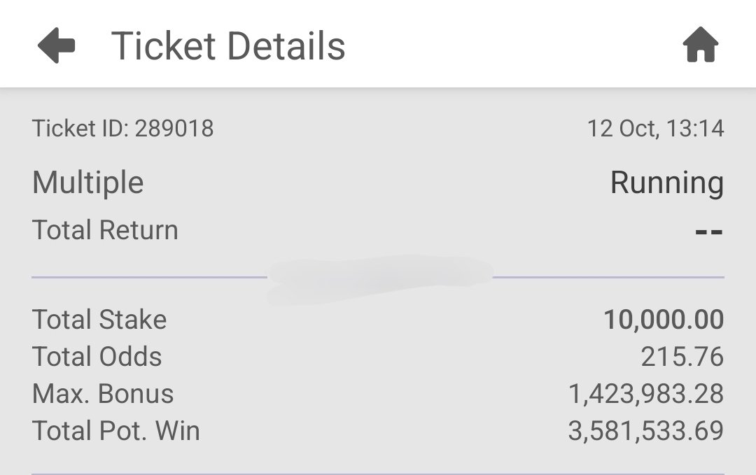 VekTips's tweet photo. Football Tips on Sportybet ⚽️

200 Odds - QNCB4P

35 Odds - T1RF95

Play &amp; Edit ✅️ https://t.co/f2yFcFNS6L