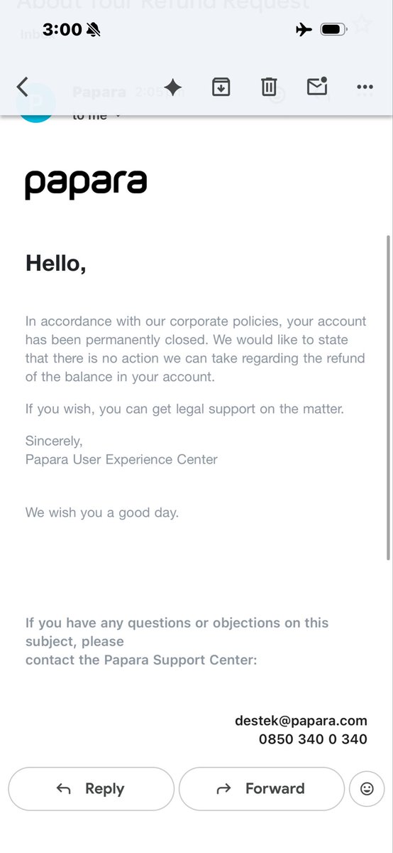 dhakim01234's tweet photo. @Papara You closed my account give me back my money. Which rule did I brake what did I do?!@Papara https://t.co/Px21lQN1T5