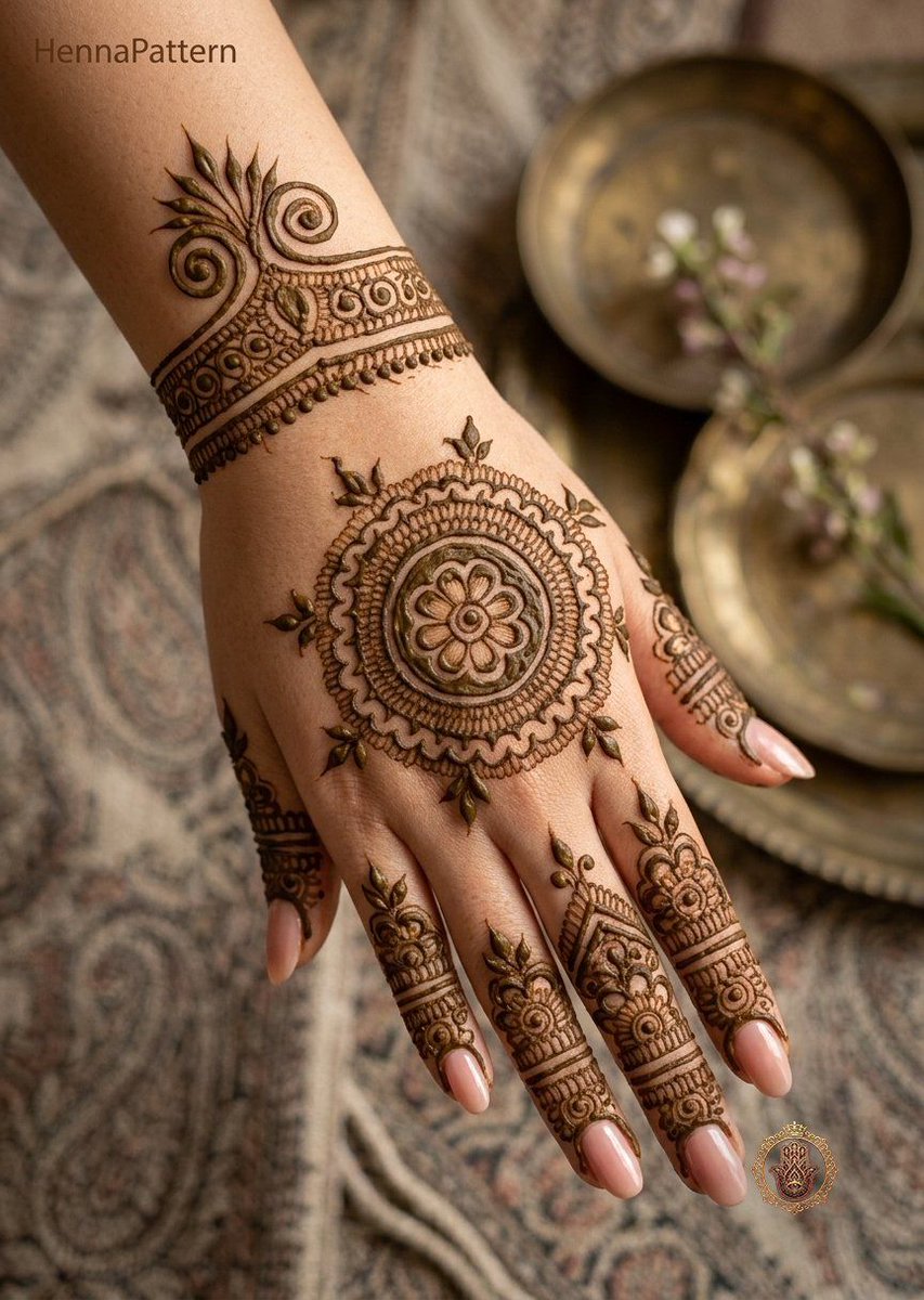 HennaPattern's tweet photo. 💖🌿🌸 Durga Puja 💖🌿🌸

Celebrate traditions with beauty 💫

Explore unique mehndi styles for special moments ✨

#hennavibes https://t.co/WaAwsve0eO