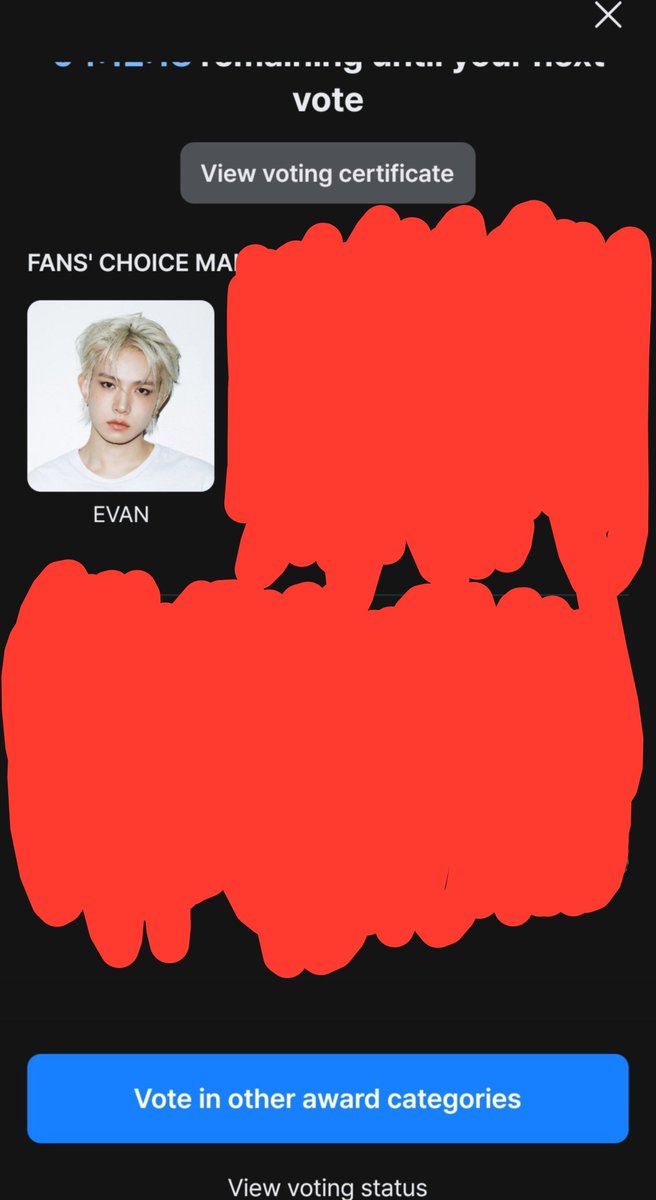 moriMAY1009's tweet photo. VOTE FOR EVAN❤️

#evan #2026MAMAVOTE https://t.co/C4sTysGzuG