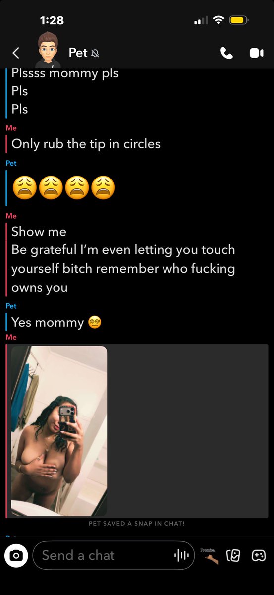 KissedS0ul's tweet photo. Such a needy fucking faggot ! This bitch is always bothering me just to touch himself , he’s so lucky I love to play with my pets from time to time https://t.co/cD6q5mdUgC