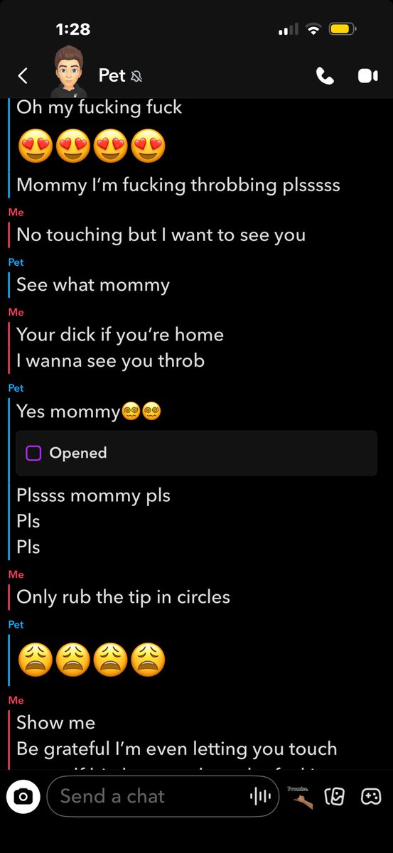 KissedS0ul's tweet photo. Such a needy fucking faggot ! This bitch is always bothering me just to touch himself , he’s so lucky I love to play with my pets from time to time https://t.co/cD6q5mdUgC