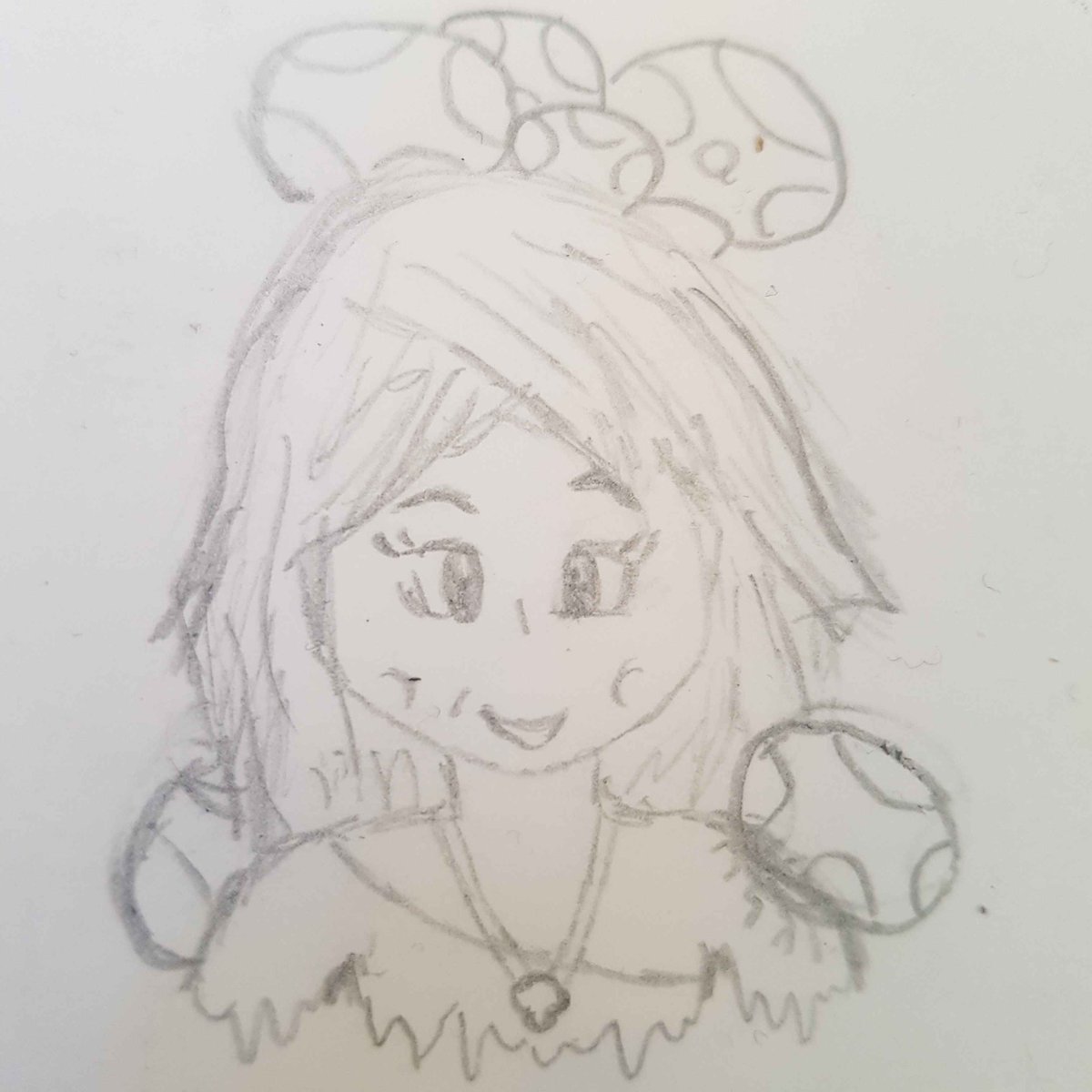 losthaven2005's tweet photo. i was afraid picking up a pencil again that i'd suck at drawing faces but i really like how it came out here, she looks so joyful https://t.co/pMSCP9sDwY