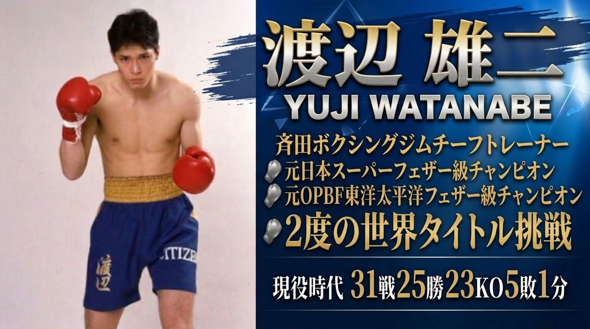ys5332ys5332's tweet photo. #斉田ボクシングジム の人物紹介です🔥
今回はトレーナーの紹介です！
⭐️渡辺雄二⭐️
写真は現役当時のです！
文字は入れてませんがアメリカ修行等様々な経験してます👍🏼
後進の指導に毎日頑張っております👍🏼 https://t.co/cqgtn9ZWij