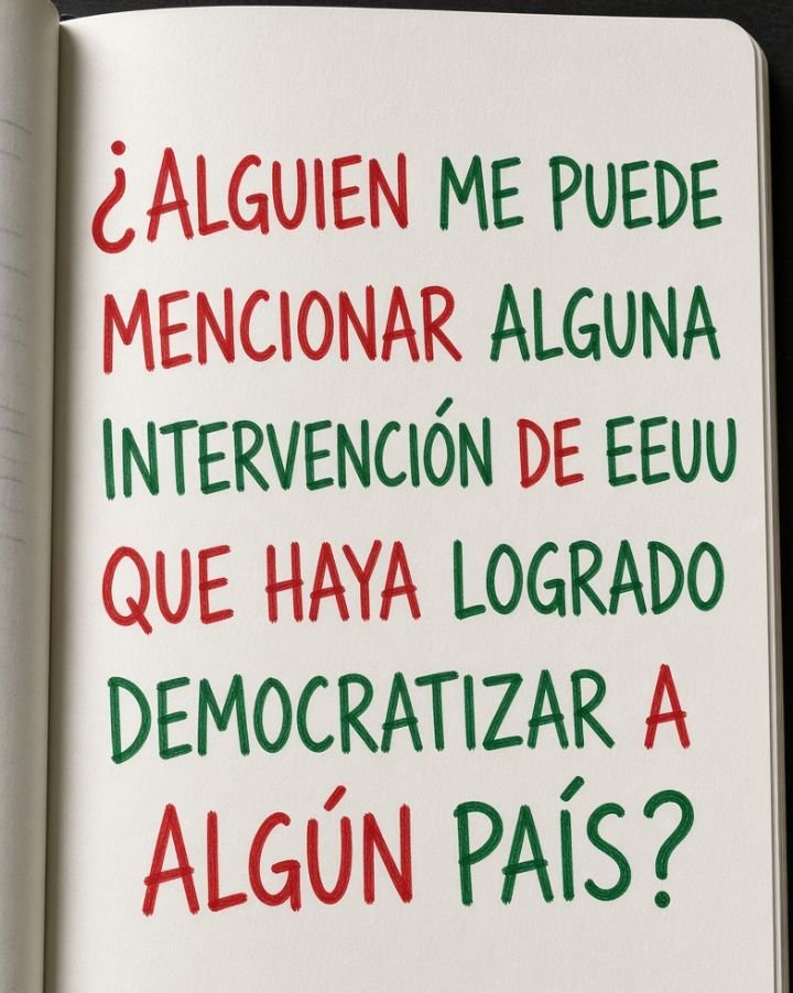 JASALAVA's tweet photo. #FelizLunes
#BuenosDías
No van a poder mencionar ninguna, sencillamente porque no existe. Todo ha sido destrucción, muerte, caos y saqueo. https://t.co/Savr8wIwIA