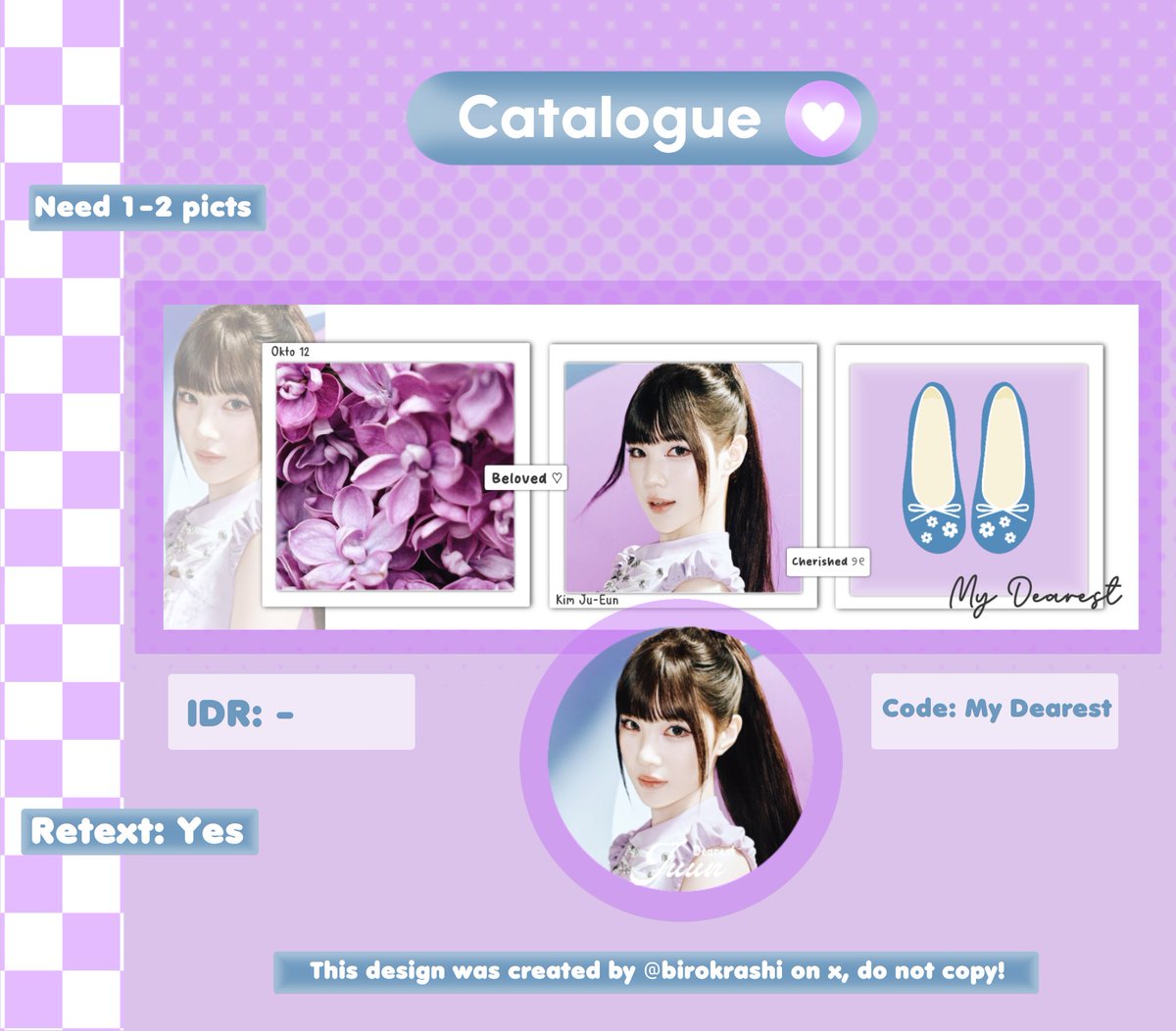 birokrashi's tweet photo. Help repost please? Thank you✨️❣️

Help ospek guys, aku punya 1 new katalog layout simpel ini. Apabila ada yg kurang aman bisa tegur di dm yaw🫶❣️ dan semua layout ready stocknya ufs ya, dengan price 8k saja. Yg mau jajan bisa ketuk dmku, thank you❣️✨️🫶

#bealanja https://t.co/DbeF5Z7tM8