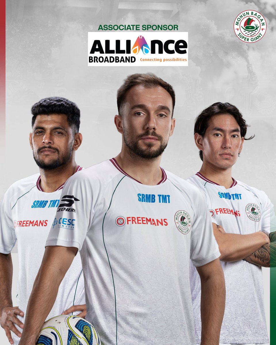mohunbagansg's tweet photo. Another season, same strong connection with Alliance Broadband 💪

#MBSG #JoyMohunBagan #আমরাসবুজমেরুন https://t.co/XkhpwPa5Ra