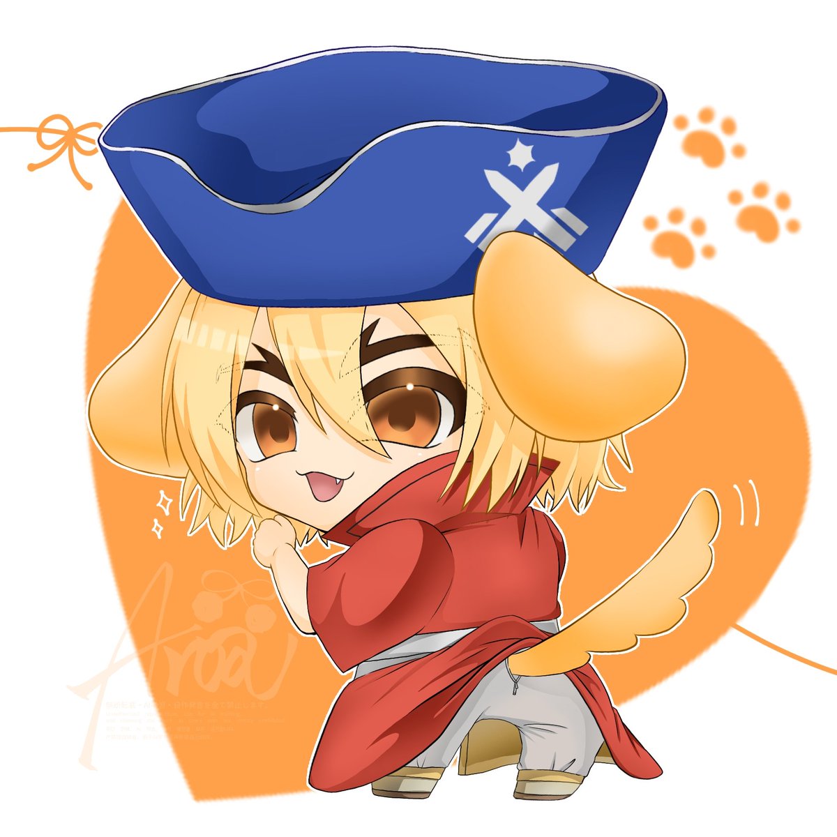 11RovoR11's tweet photo. やっとこさ出来ました✌️😊
完成‼️✨
ワンコ🐉🧡💕 https://t.co/Gg2FSBU3gt