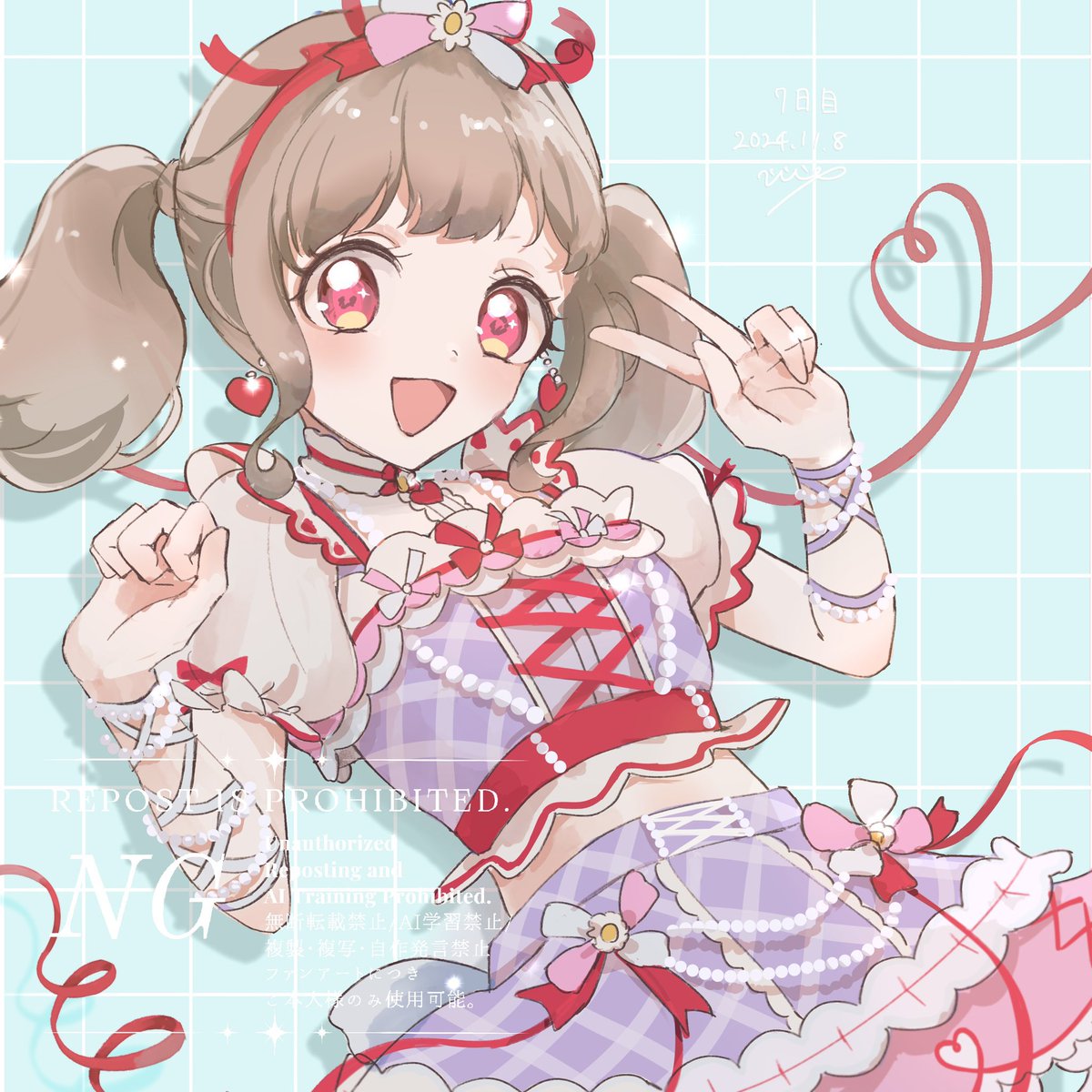 uuu_puri's tweet photo. アンコール始まったのでらきちゃん再掲🎀 https://t.co/D4XZAWCqdj