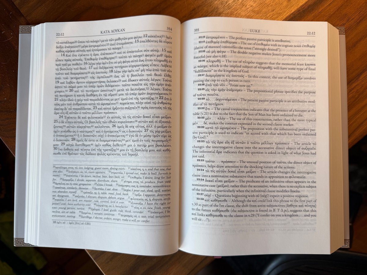 DrGladd's tweet photo. 🚨New Release!🚨 The Greek New Testament Study Bible!

Lots of great notes in this volume. Greek students will love it. https://t.co/pt30eyfHAF