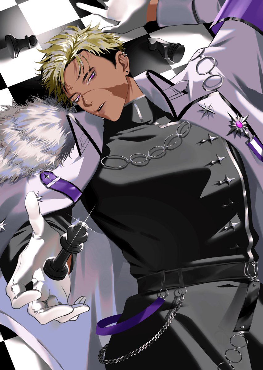YOHJI_fanart's tweet photo. ♟️💜
#Vantalism https://t.co/eMXYy2AXxe