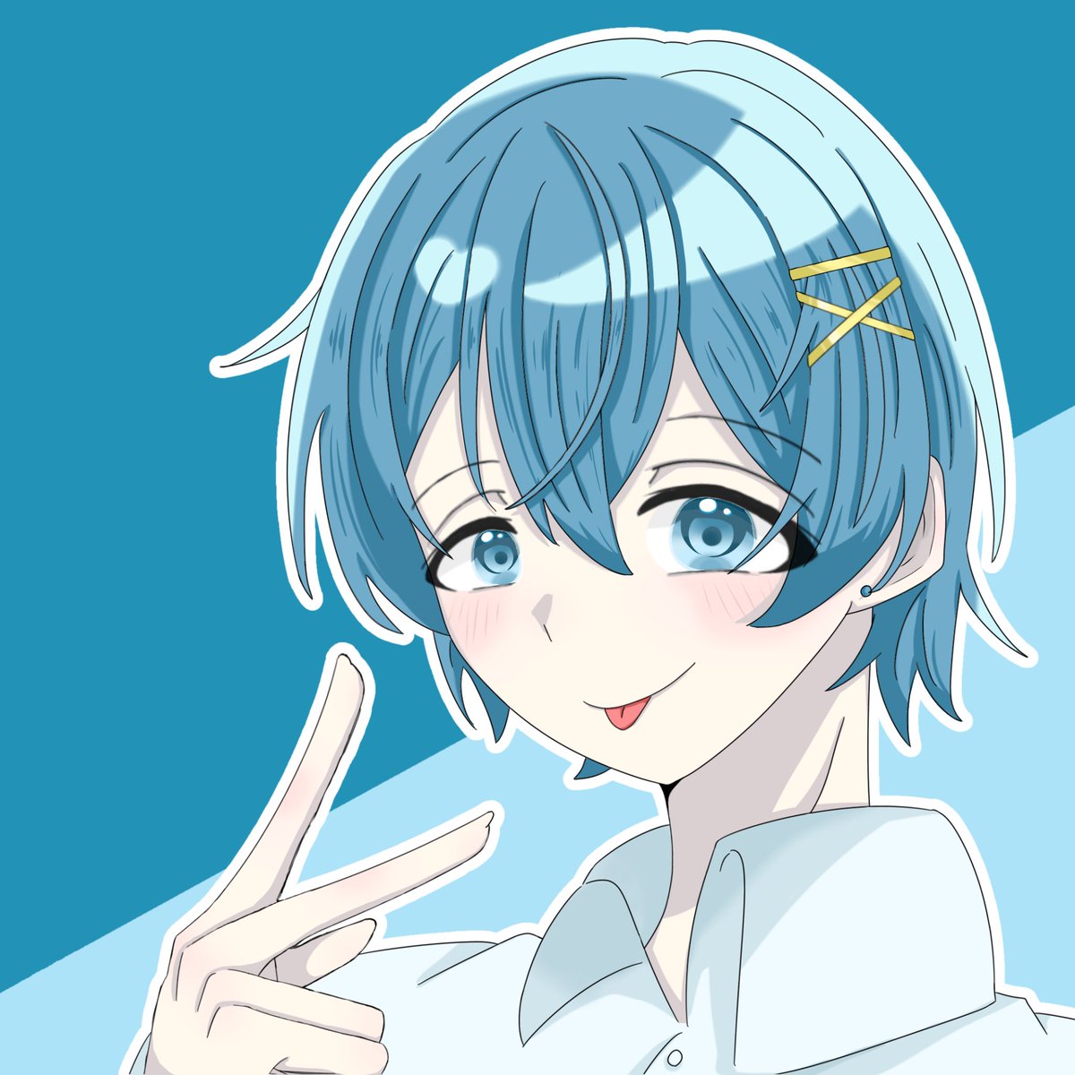 non_0902tg's tweet photo. 舌ぺろ✌️
#ちぐちぐいらすと https://t.co/sZ71GdrDEZ