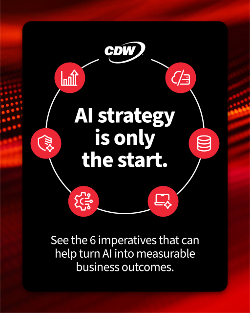DbJsales's tweet photo. More #AI doesn’t automatically mean more business value. Explore @CDWCorp’s AI First perspective and what organizations need to connect to turn AI ambition into measurable outcomes. https://t.co/5ECDaU24tU https://t.co/P7CHgTFNTR