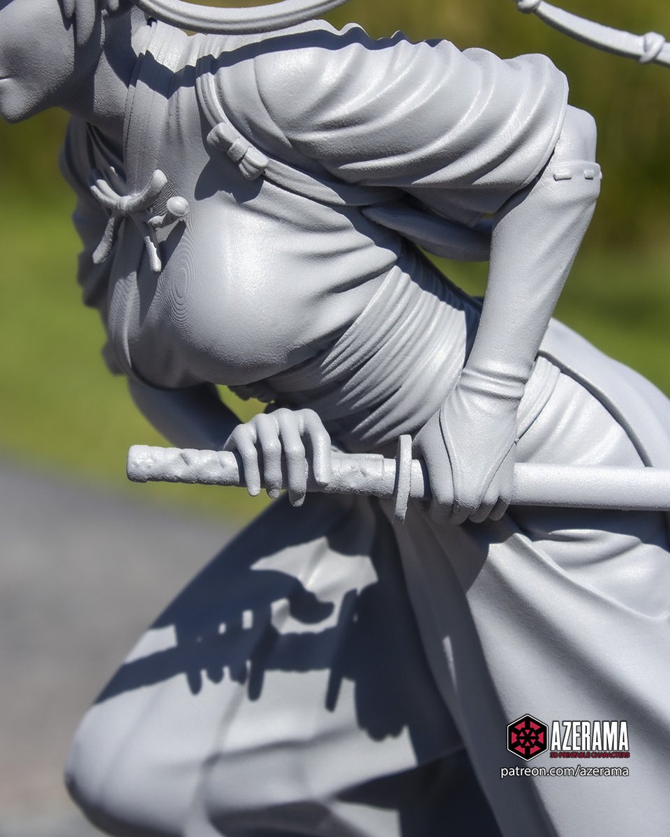 Azerama_Art's tweet photo. From digital sculpt to physical figure!
Here are our test prints of Sagiri from Hell’s Paradise: Jigokuraku.
Display her individually or pair her with Yuzuriha to bring these two characters together.

#Sagiri #HellsParadise #Resin3DPrinting #STLFiles #azeramastudio https://t.co/ksgsO2qGeA