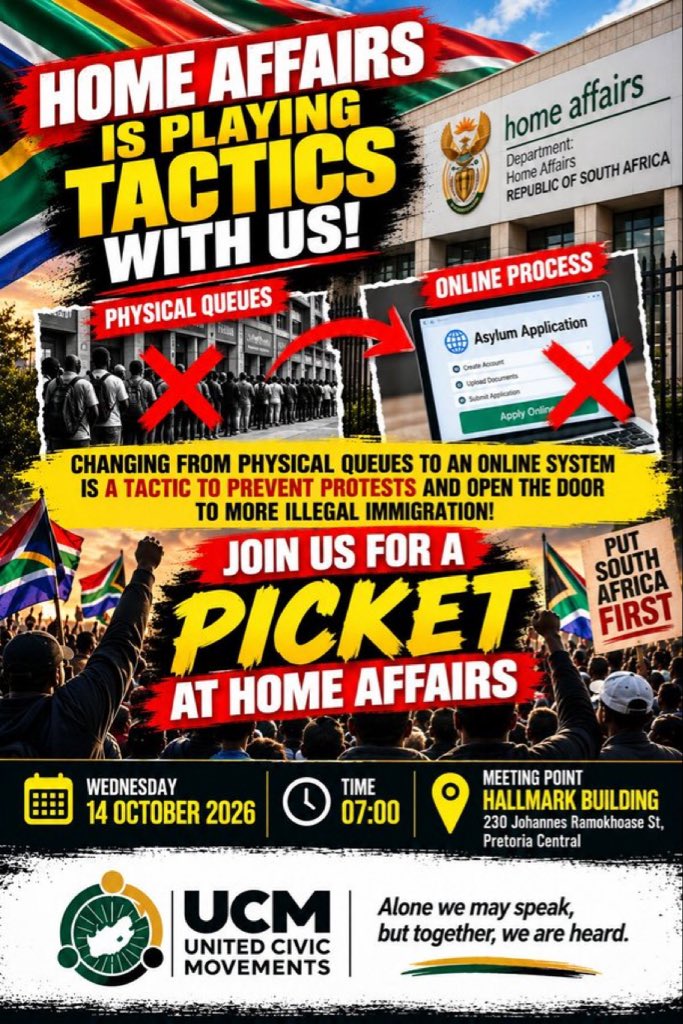 Dzungie007's tweet photo. ✊🏿✊🏿✊🏿✊🏿

Pretoria it’s a DATE https://t.co/1TXLkKeMdb