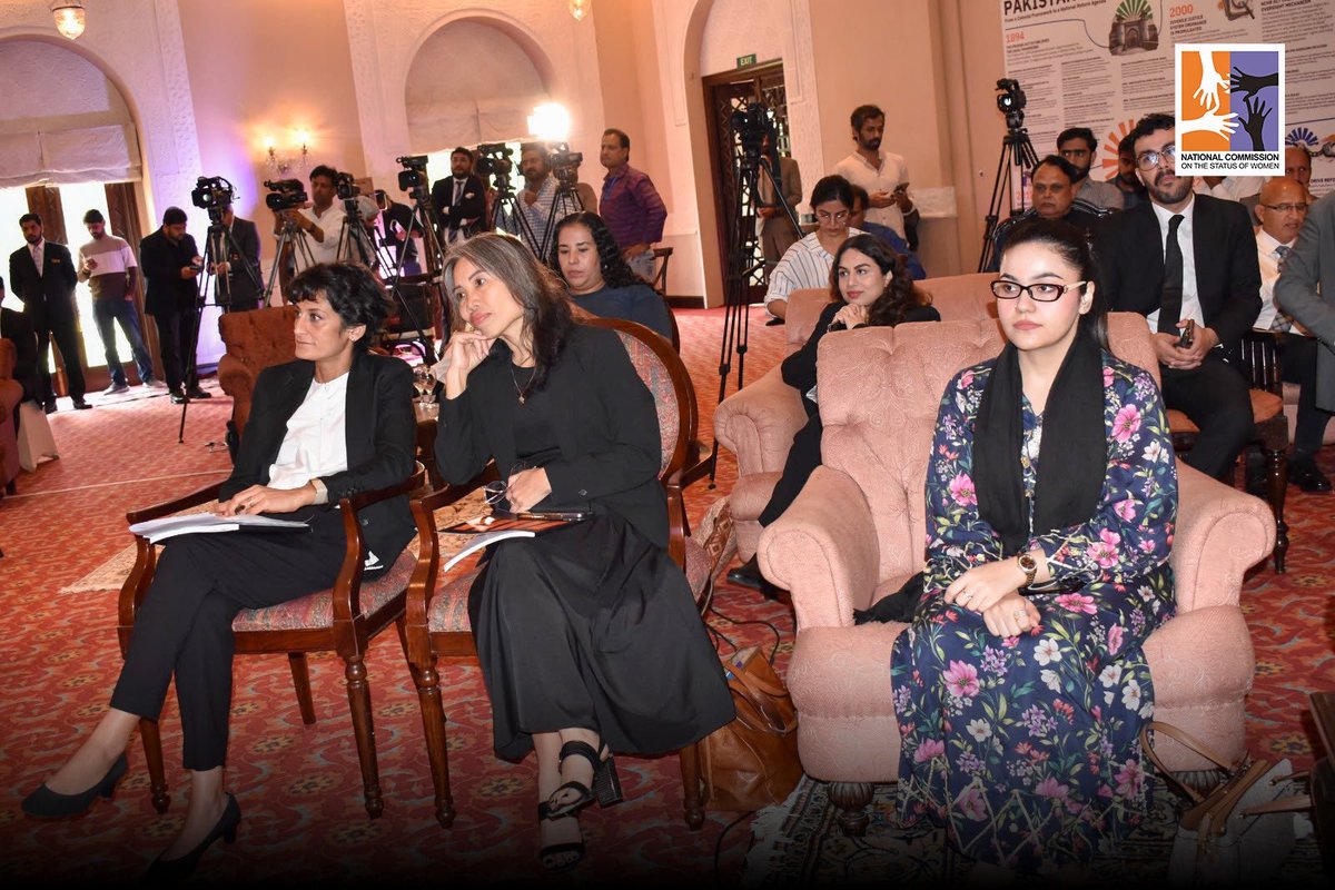ncswpk's tweet photo. On 11 Oct, 2026, Chairperson National Commission on the Status of Women (NCSW), Ms. Noureen Bano Lehri, participated as a Panelist at the official launch of the Annual Pakistan Prison Data Report 2026 co-funded by the European Union and organized by Justice Project Pakistan. https://t.co/3YeanJkvHa