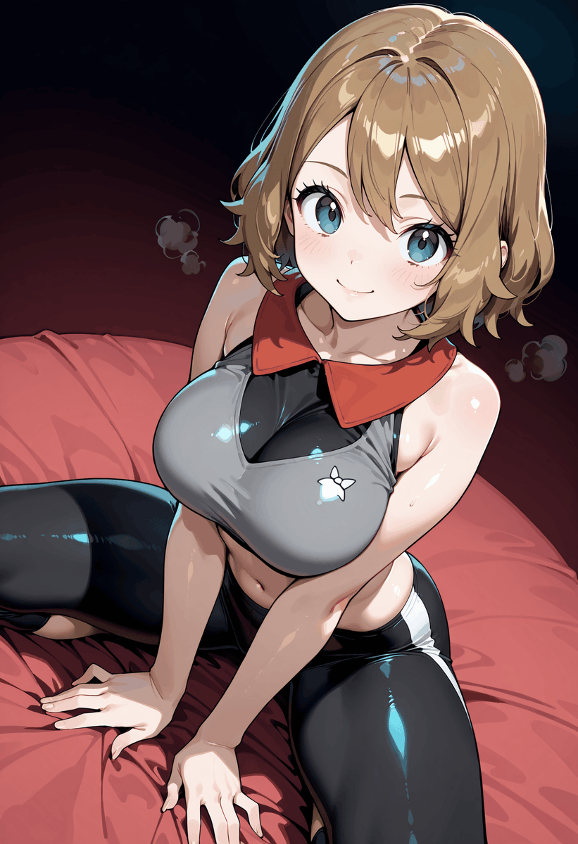 SpectrumP1's tweet photo. #AIart #ポケモン #pokemonㅤSerena　    セレナ   #Serena https://t.co/Ka8aytUTA7