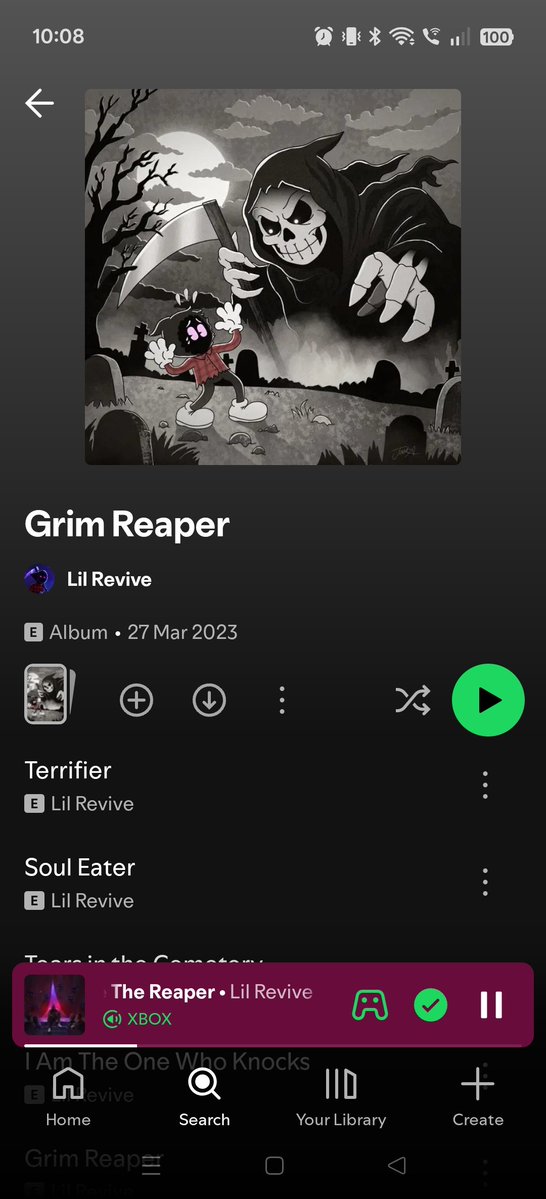 Lil_Ghxsty's tweet photo. Aye @LilRevive saw that you changed grim reaper. I love this cuphead style https://t.co/FbpaUbEK0M