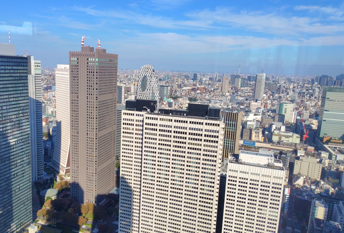 sasuke_sun_dayo's tweet photo. 天気も良かったので久しぶりに東京都庁を訪ねてきました！
涼風が心地よい都民広場、東京を一望できる南北の展望室に天空で奏でられる綺麗なピアノの音色。まさにオアシスのような場所でした。
都心なのでアクセスが良く、丁度良い運動にもなって想像以上の充実度。秋のお散歩にもおすすめですよ〜！ https://t.co/eraIn4qRaE