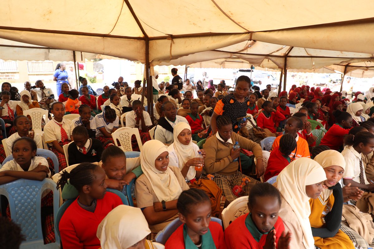 FirstLadyMbt's tweet photo. I joined PS Anne Wang’ombe &amp; other stakeholders in Marsabit to mark the International Day of the Girl Child under the theme, “End Child Marriage and Invest in Girls’ Rights.” We must protect girls’ rights, promote education and empower them to shape a brighter future for Marsabit https://t.co/q7YYyuzC8X