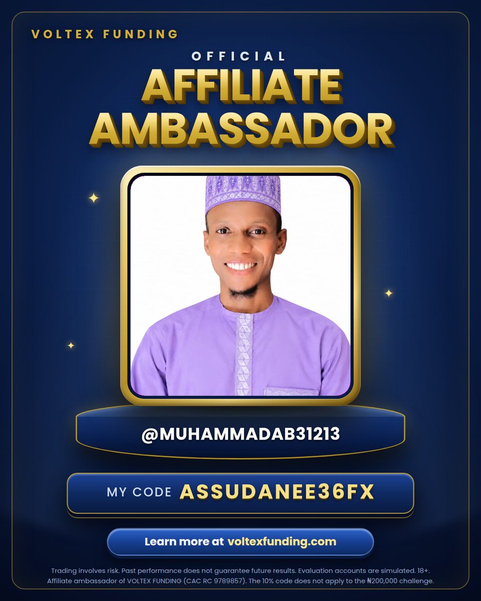 MUHAMMADAB31213's tweet photo. 🚀 Excited to partner with VOLTEX Funding! 🤝🔥

A new journey of opportunities, growth, and benefits for traders. 📈

Stay tuned for giveaways, updates, and more!

Let's grow together! 💯

@VoltexFunding 

Like, repost and comment https://t.co/GH76oe7Xxj