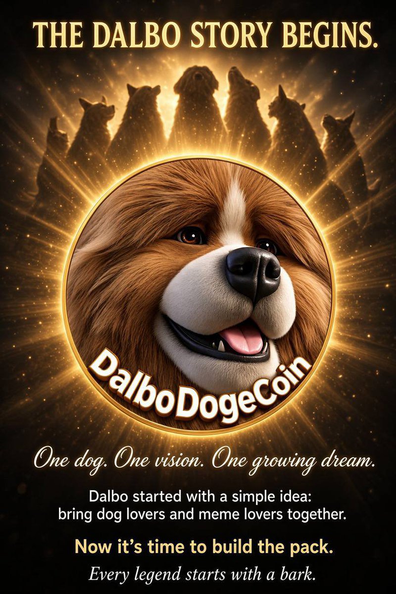 NEON_LER's tweet photo. 🐶🔥 Meet $DALBODOGE!
A community united by one thing: ❤️ LOVE FOR DOGS.
Crypto gave us the tools. DalboDoge gave us the mission. 🐾
🚀 Launch coming soon!
Join the community 👇 🔗 https://t.co/zVoMeq7Lo7
The journey starts here! 🐕🔥
#DalboDoge #Memecoin https://t.co/VqcBIzcOU2