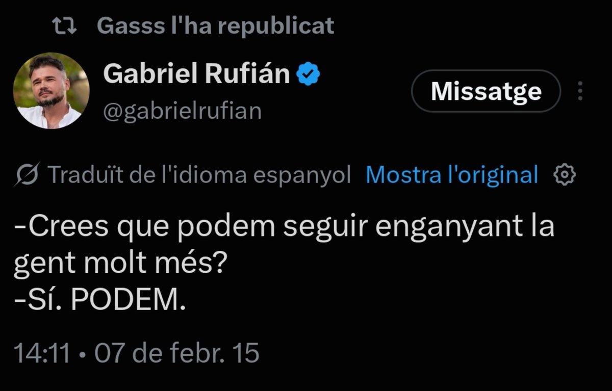 FrontRoger's tweet photo. @JoanTarda @Esquerra_ERC @PODEMOS https://t.co/4Yw7wKbTZz