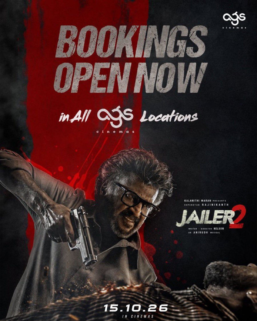 AsianBoxOffice's tweet photo. #Jailer2 50 TICKETS GIVEAWAY 🎉

Follow @AsianBoxOffice 
Rt and Comment your Area With Showtime 

Winners Selected Randomly 👍

Superstar @rajinikanth 👑 https://t.co/DPFO3q8dJg