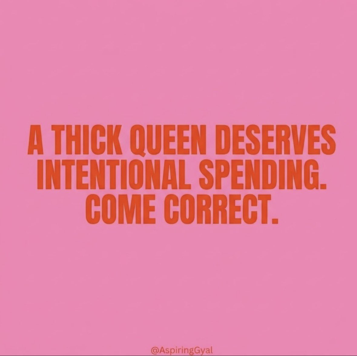 AspiringGyal's tweet photo. Come correct 💅💸 https://t.co/FwDLf12JJF